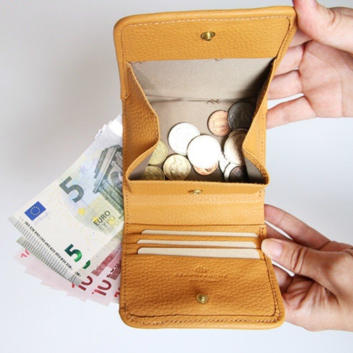 デコブランシェ ボックス型小銭入れ付き札入れ 可愛い 本革 古来より伝統の技d0323041 プレゼント ハンドメイド 手作り レディース おしゃれ 個性的 セール中 3