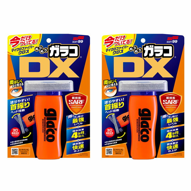 【送料無料】ソフト99 ぬりぬりガラコDX 2個セット