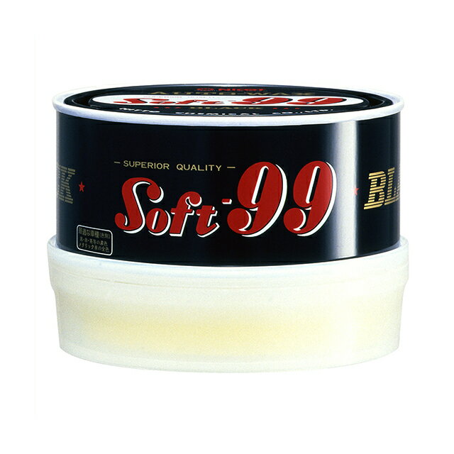 ソフト99 ブラック 250g ＜本格派ツヤ出し固形ワックス＞ soft99