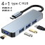 USB Type-C 4in1 ϥ TypeC ͥ C USBϥ 4ݡ USB Type-A ®ž USB3.0 Ѵץ Type C to A USB C A   ѥ ʼ ǽ ⡼   ĥ ֥å Ρȥѥ ΡPC iPad mini Pro Surface ե