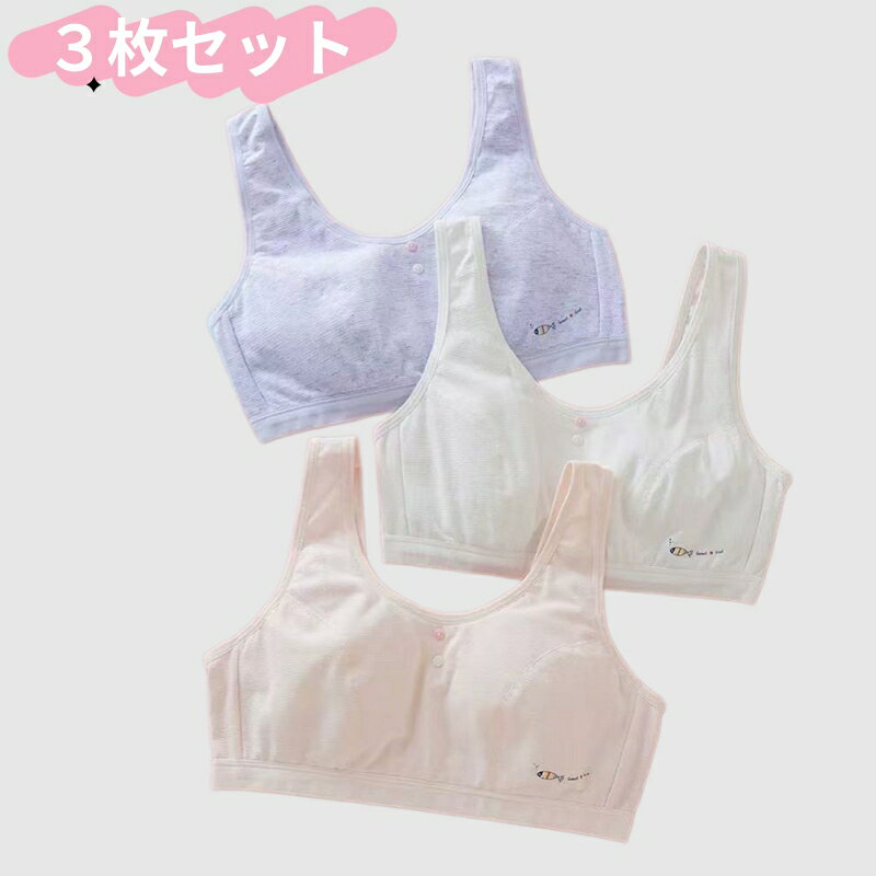 かよちん様　キッズブラタンガ3セット 楽天市場】インナー・下着（カップサイズB）（キッズファッション