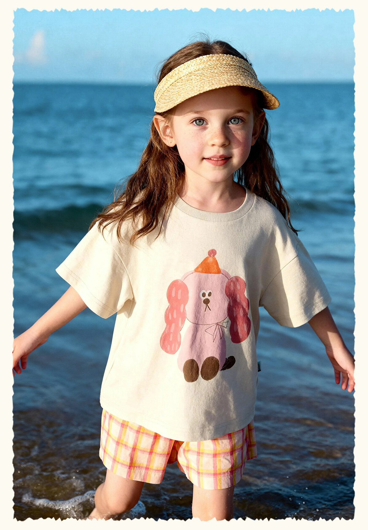 Rakuten - 子供 半袖 Tシャツ ガールズ 綿100% 5色展開 100-140cm キッズ トップス 女の子 子供服 春夏 夏服 通園通学 普段着 コーデ かわいい プリントTシャツ ジュニア 綿 コットン 吸水 洗濯機可 ギフト