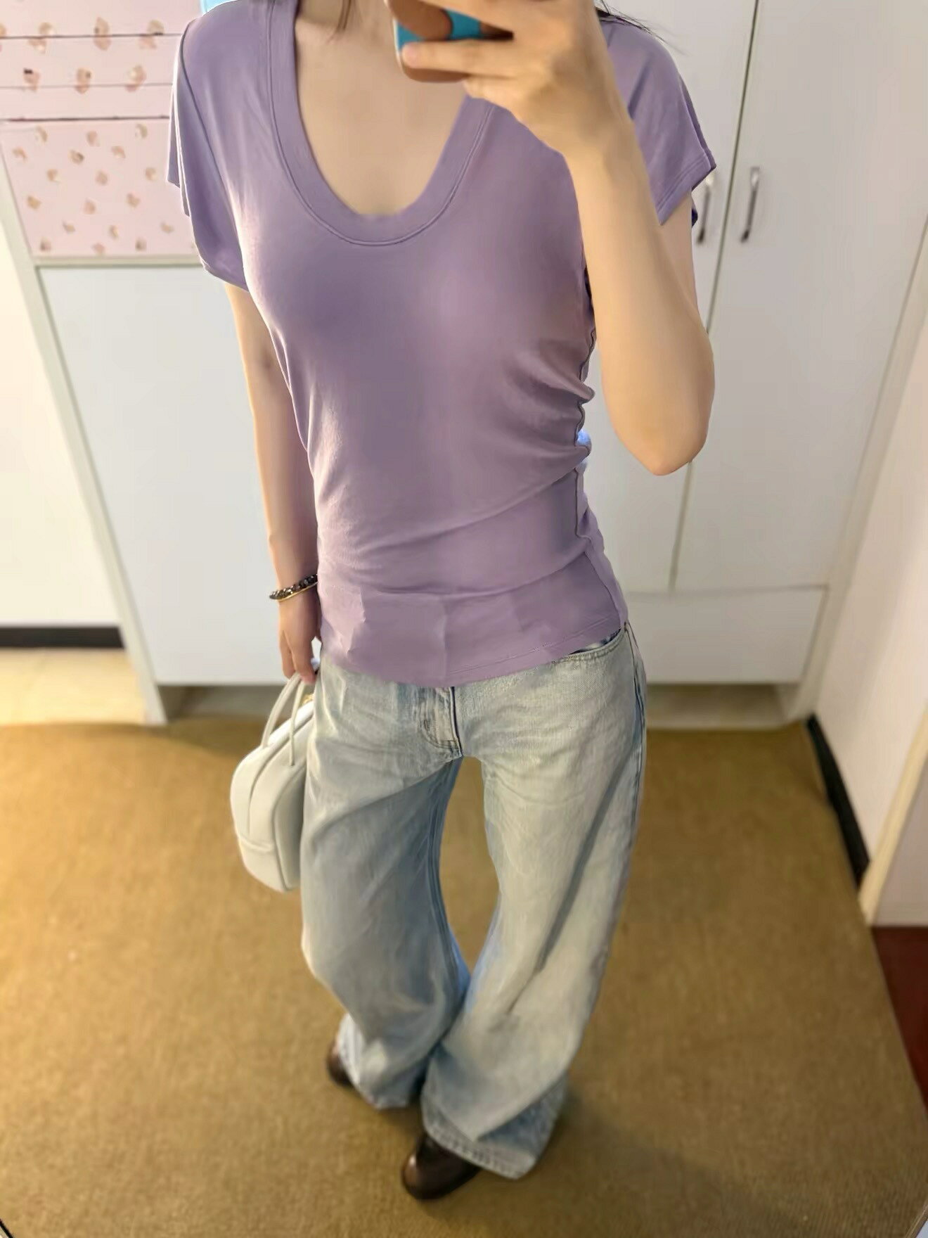 レディース半袖Tシャツ レディース 春夏 リヨセル混 ウール混 ストレッチ 無地 フリル袖 全4色 Sサイズ Mサイズ Lサイズ 普段着 お出かけ 旅行 キャンプ 軽い運動 半袖カットソー 半袖トップス レディースカットソー 夏トップス 女性用 ウィメンズ 婦人服 Uネック