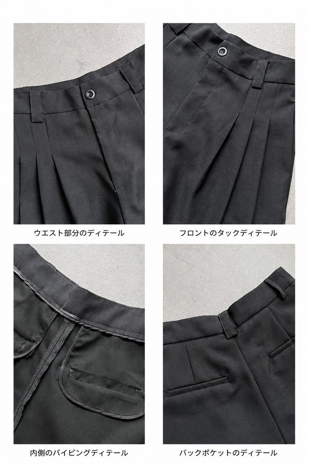 ショートパンツ レディース 春夏 タック M-L 通勤 ショーツ 短パン ボトム ウィメ...