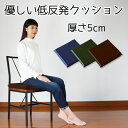 優しい低反発エコクッション 41cm×41