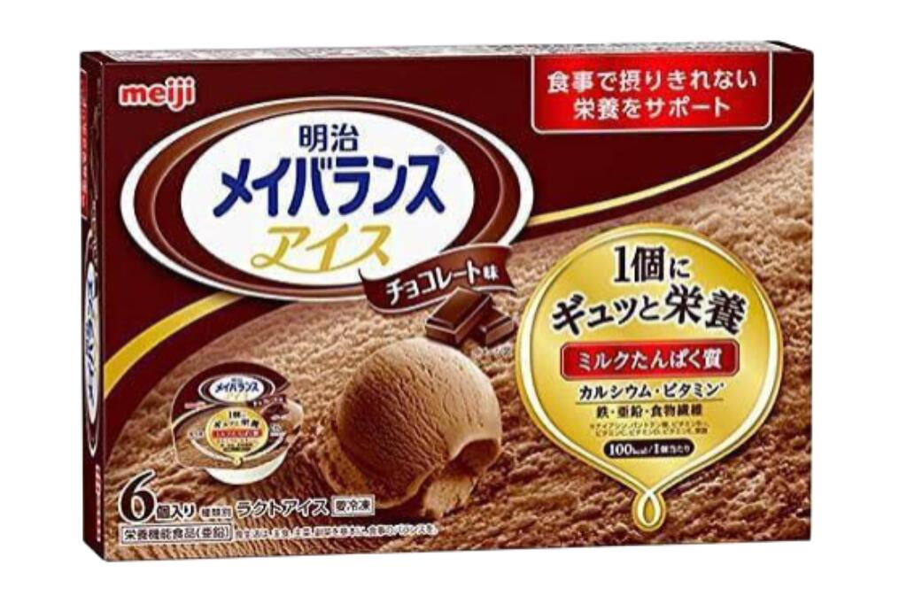 【栄養補助食品】明治 メイバランスアイス チョコレート味 80mlX6 アイスクリーム 栄養サポート 補助食品