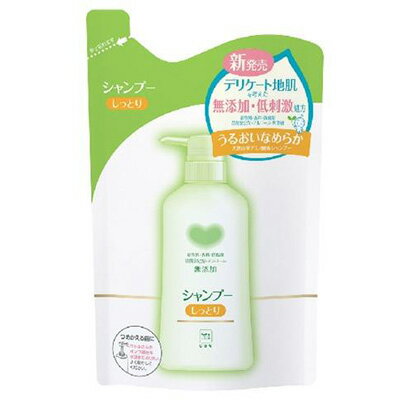 カウブランド 無添加シャンプー しっとり 詰替用 380ml 牛乳石鹸共進社【PT】