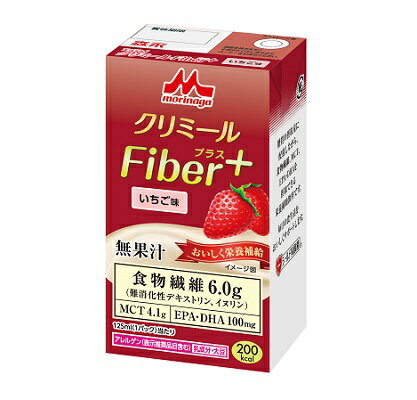 エンジョイクリミールFiber＋（ファイバープラス） いちご味 125mL×24