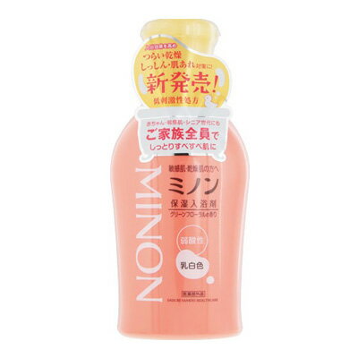 ミノン 薬用保湿入浴剤 480ml 第一三共ヘルスケア