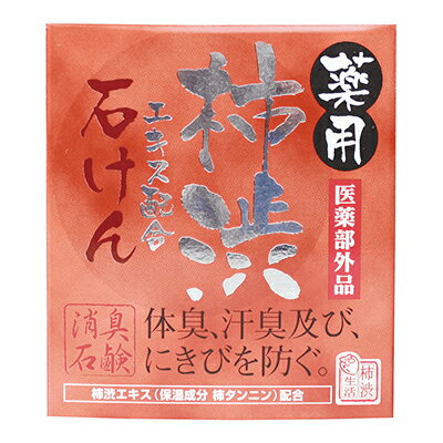 薬用柿渋・石けん 100g マックス 医