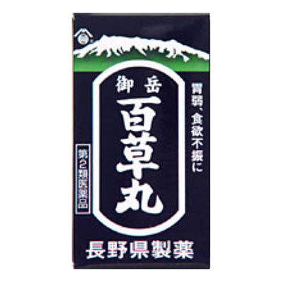 【第2類医薬品】御岳百草丸 500錠 長野県製薬【RH】胃腸薬