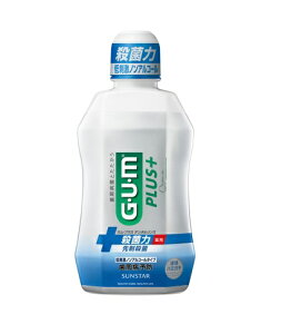 ガム・プラスデンタルリンス （低刺激ノンアルコールタイプ） 450mL サンスター【PT】