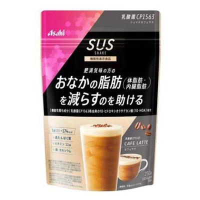 スリムアップスリム 乳酸菌CP1563シェイクカフェラテ 250g アサヒグループ食品【RH】