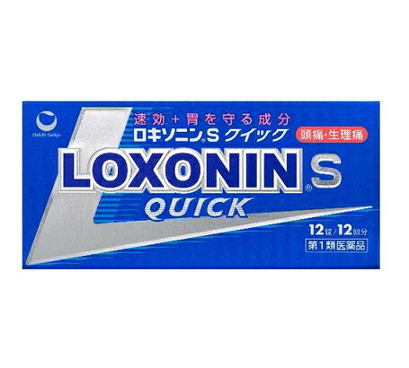 【第1類医薬品】ロキソニンSクイック 12錠 第一三共ヘルスケア【RH】