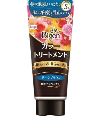 ビゲン カラートリートメント ダークブラウン 180g ホーユー【RH】