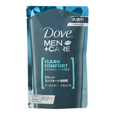 ダヴ(Dove) メンプラスケア クリーンコンフォート泡洗顔 つめかえ 110ml ユニリーバ【MZ】