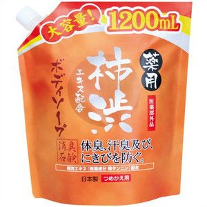薬用柿渋ボディソープ 1.2L 詰替 柿渋 マックス【PT】