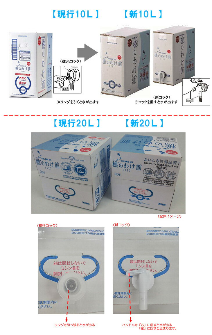 【※北海道、沖縄地域】樵のわけ前 20リットル 水 ミネラルウォーター 送料無料 飲料水日本の天然水ではじめてクリスタル味覚賞を受賞！弱アルカリ天然水【SJ】