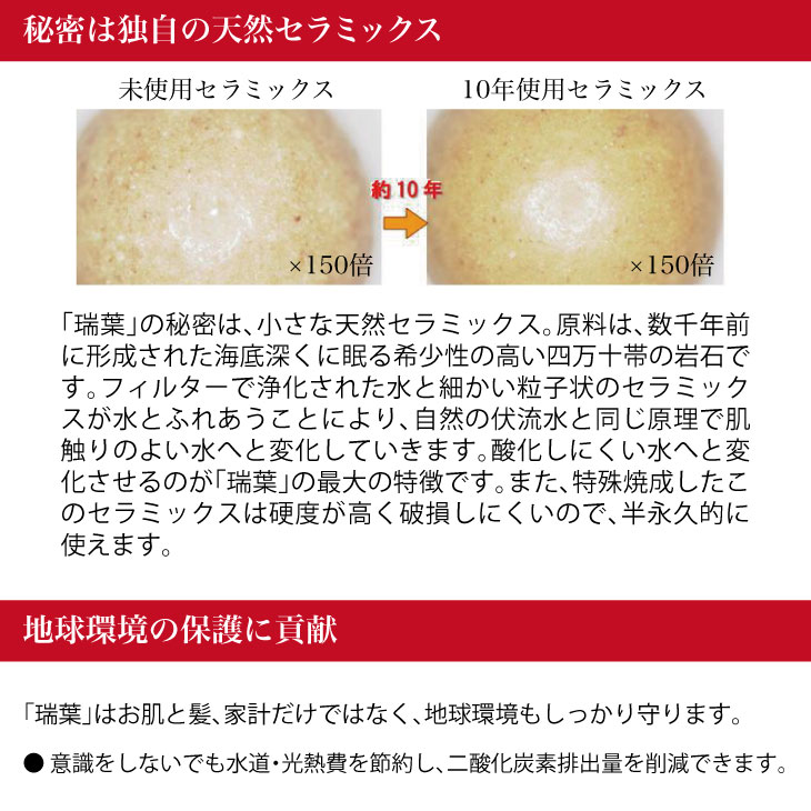浄活水シャワーヘッド 瑞葉 交換用カートリッジ サージュコーポレーション【SC】