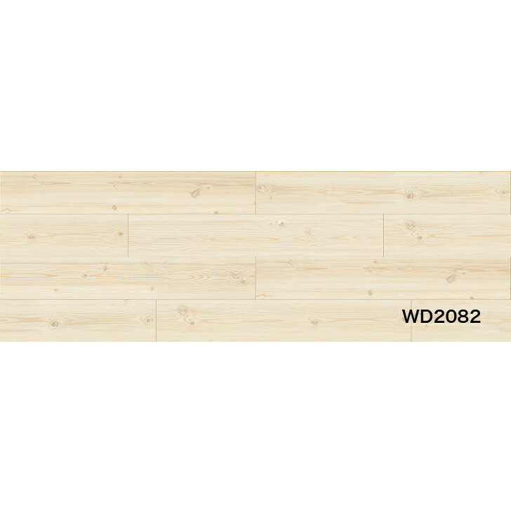 フロアタイル 床材 サンゲツ 木目調 ケース売 WD2082 152.4×914.4×2.5mm 24枚入 3.34平米 リビング キッチン エントランス ウォッシュルーム のりなし カッターカット 色豊富 柄豊富 [3]