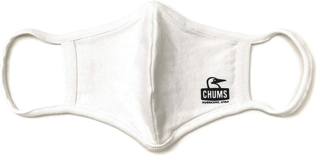 (チャムス) CHUMS CHUMS BASIC MASK (チャムス ベーシック マスク) WHITE ホワイト ブラック スポーツ
