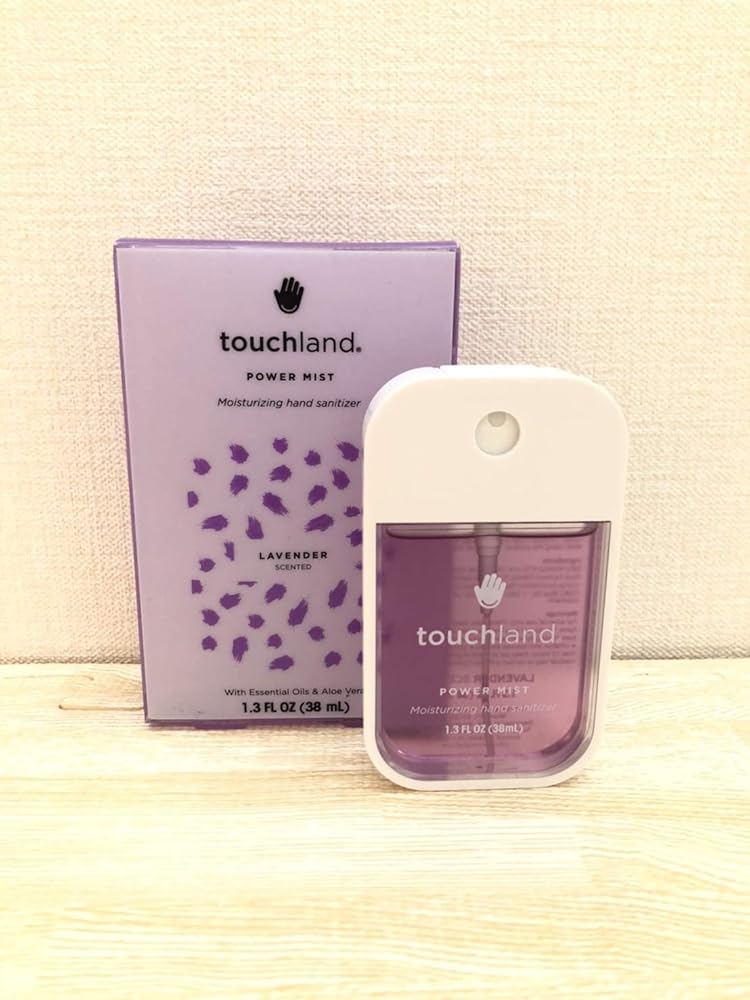 Touch Land power mist タッチランド パワーミスト サニタイザー (ラベンダー, 38ml)