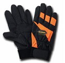 合成皮革手袋　PU-625　オレンジ　Mサイズ　消防訓練用手袋　消防作業手袋　富士グローブ