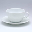 リチャードジノリ ベッキオホワイト ティーカップ&ソーサー 02-2995/3055 洋食器 白磁 イタリア