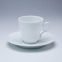 リチャードジノリ ベッキオホワイト コーヒーカップ&ソーサー(S) 02-2735/2810 洋食器 白磁 イタリア