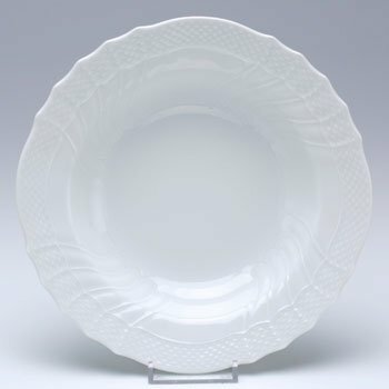 リチャードジノリ　ベッキオホワイト　スーププレート20cm　02-0145 洋食器　白磁　イタリアのサムネイル