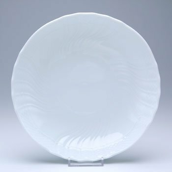 リチャードジノリ　ベッキオホワイト　盛り皿21cm　02-0146 洋食器　白磁　イタリアのサムネイル