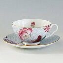 ウェッジウッド ハーレクインコレクション カッコー ティーカップ ソーサー（ブルー） Wedgwood イギリス 洋食器 ブランド