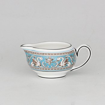 ウェッジウッド　フロレンティーンターコイズ　クリーマー（S）　Wedgwood　イギリス　洋食器　ブランド