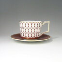 ウェッジウッド ルネッサンスレッド ティーカップ&ソーサー Wedgwood イギリス 洋食器 ブランド