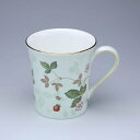 ウェッジウッド ワイルドストロベリー・パステル マグ(デルフィ)グリーン Wedgwood イギリス 洋食器 ブランド
