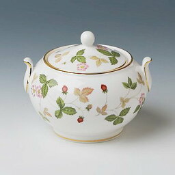 ウェッジウッド　ワイルドストロベリー　シュガー(L)　Wedgwood　イギリス　洋食器　ブランド