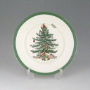 スポード クリスマスツリー プレート15cm XT0160-X イギリス 洋食器 陶器