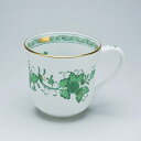 ヘレンド インドの華グリーン ミッドマグ FV-1739-0-00 洋食器 ハンガリー ハンドペイント(3)
