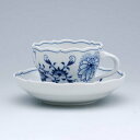 マイセン ブルーオニオン コーヒーカップ&ソーサー 800101-00582 洋食器 ドイツ 最高品質