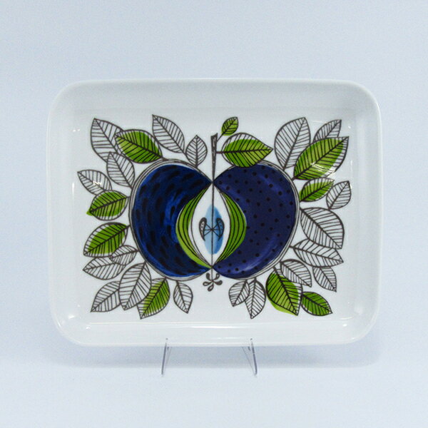 ロールストランド　エデン　プラター19×15cm　スクエアプレート　洋食器　スウェーデン王室御用達　北欧デザインのサムネイル