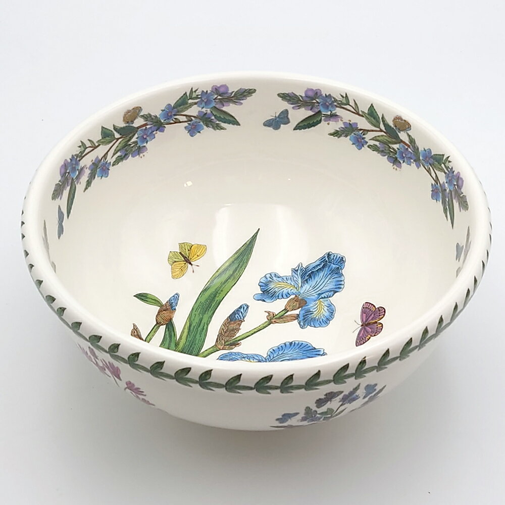 樂天商城 - ポートメリオン　ボタニックガーデン　サラダボール23cm Iris（アイリス）BG45100　洋食器　イギリス　ボタニック