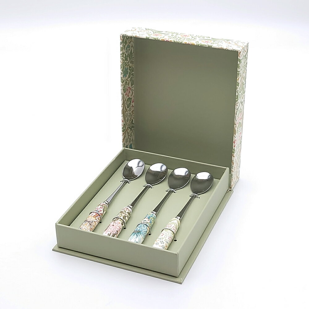 樂天商城 - スポード ウィリアムモリス スプーン4pcsセット MCO1101-XG　イギリス　洋食器　陶器