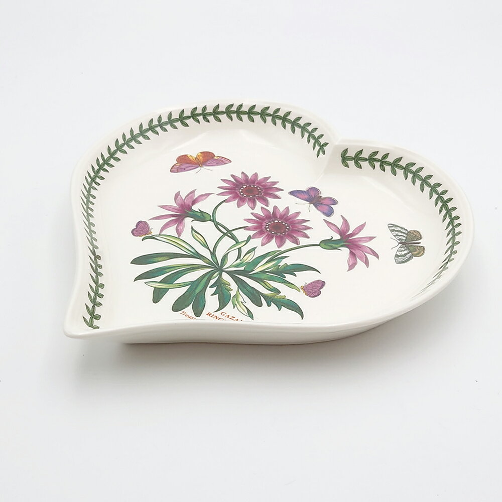 樂天商城 - ポートメリオン ボタニックガーデン ディッシュ ハート TFlower（クンショウギク） BGHU46200　洋食器　イギリス　ボタニック