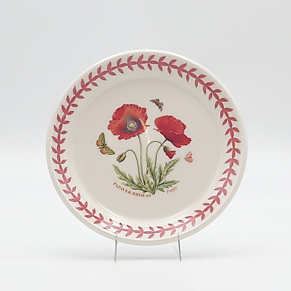 ポートメリオン ボタニックガーデン・メドウ プレート13cm ポピー BGM03704 洋食器 イギリス ボタニック