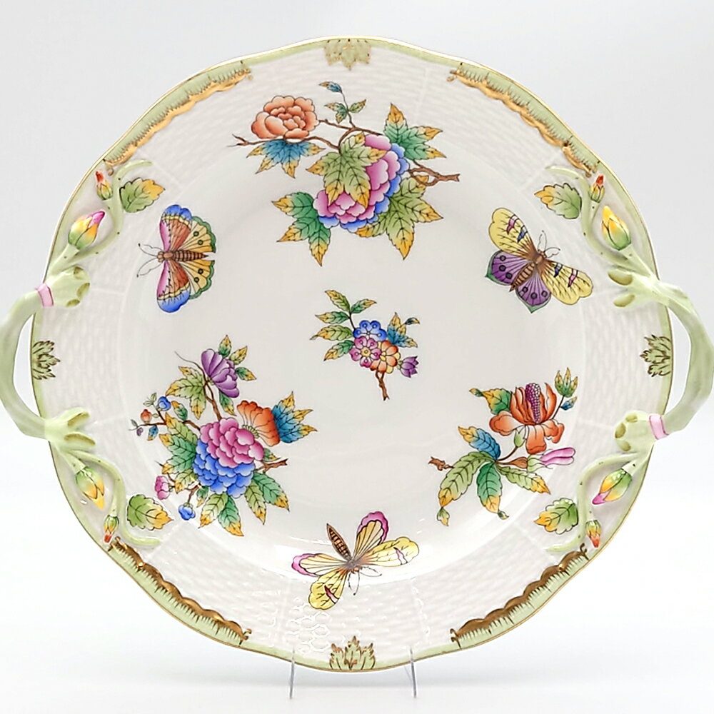 ヘレンド　ビクトリア　ケーキプレート丸型　VBO-0175-0-00 　洋食器　ハンガリー　ハンドペイントのサムネイル