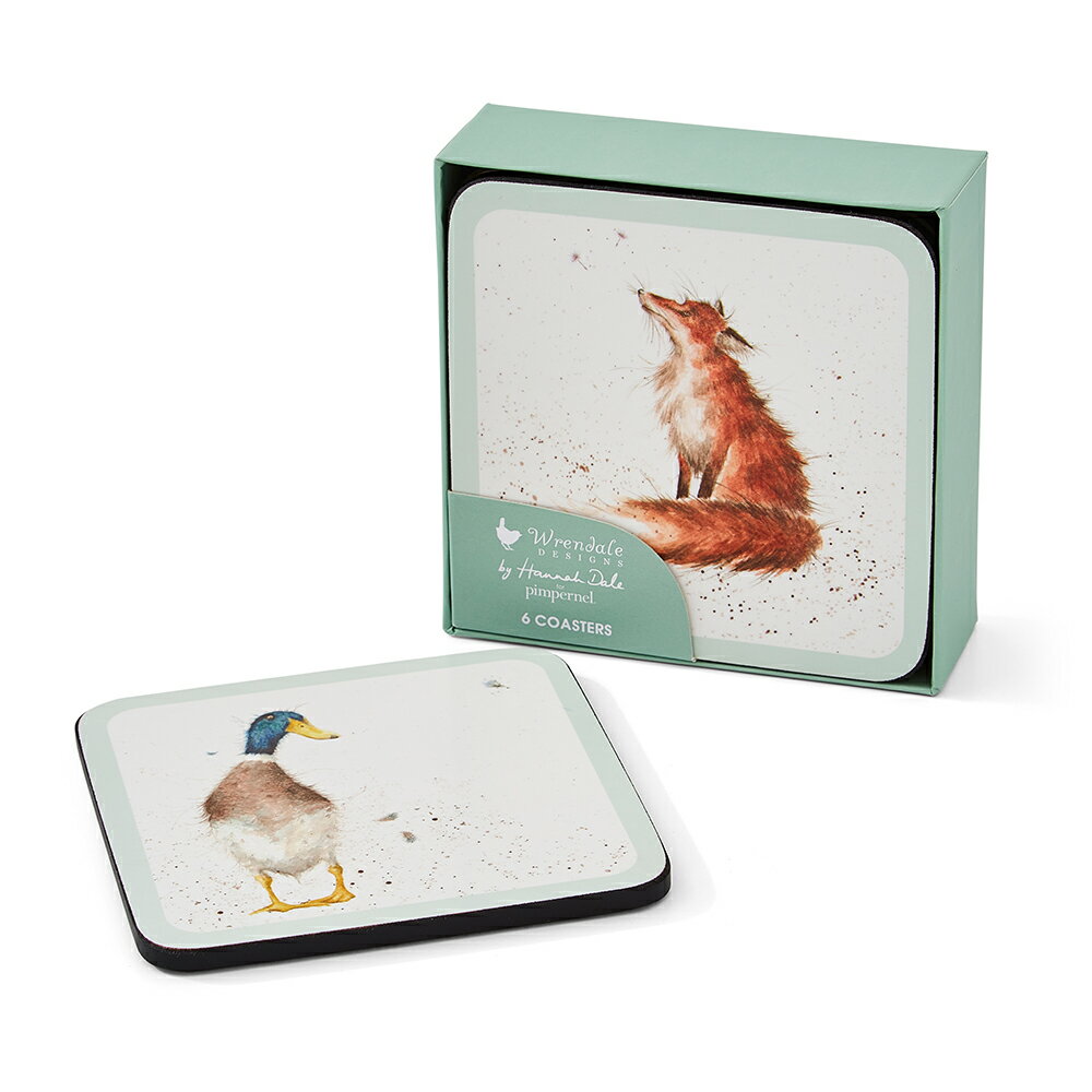 ピンパーネル コースター6pcsセット レンデル X0010268739 サービングウェア イギリス ブランド