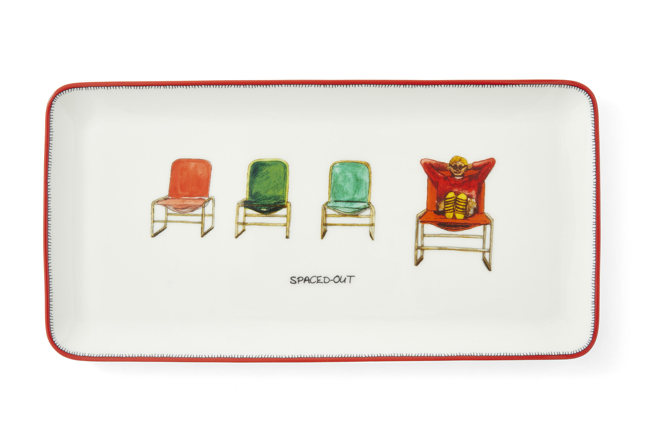 樂天商城 - スポード キット・ケンプ トレーサンドイッチ30.5×15.5cm　KKD8974-XG　イギリス　洋食器　陶器