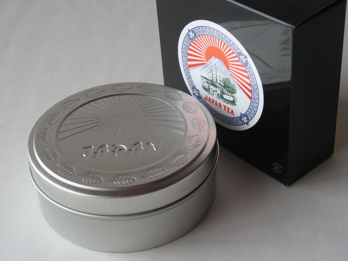 蘭字缶　煎茶（中蒸し）最上80g入