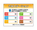 【送料無料】【穴加工無料】ゴミ　看板　ゴミステーション　ゴミ収集　ゴミ置き場 分別