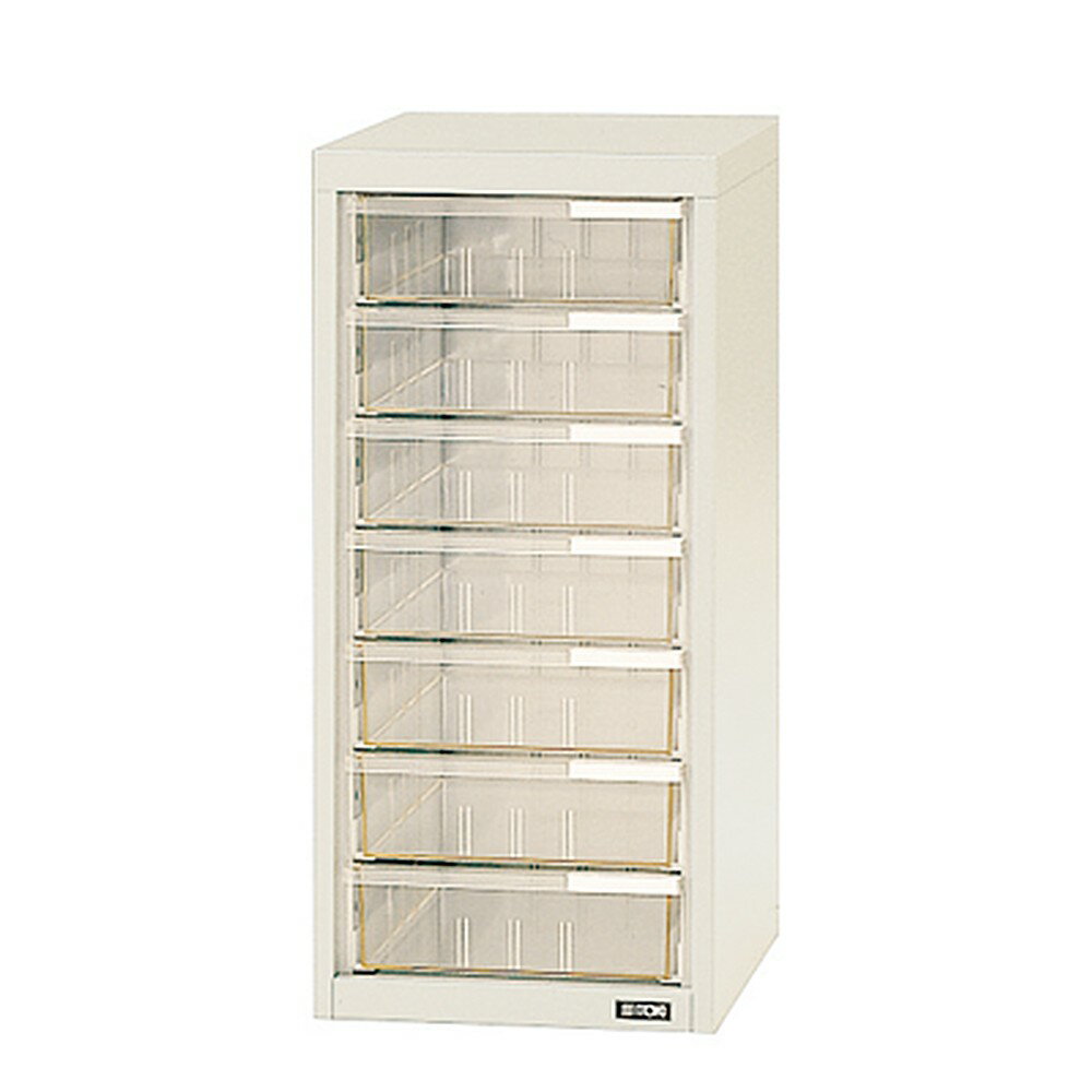 収納 キャビネット イトーキ ITOKI クリスタルキャビネット (H70cm B4深型トレイ7個) [ 自社便 開梱 設置付 ] 日本製 国内生産 メーカー直販 公式